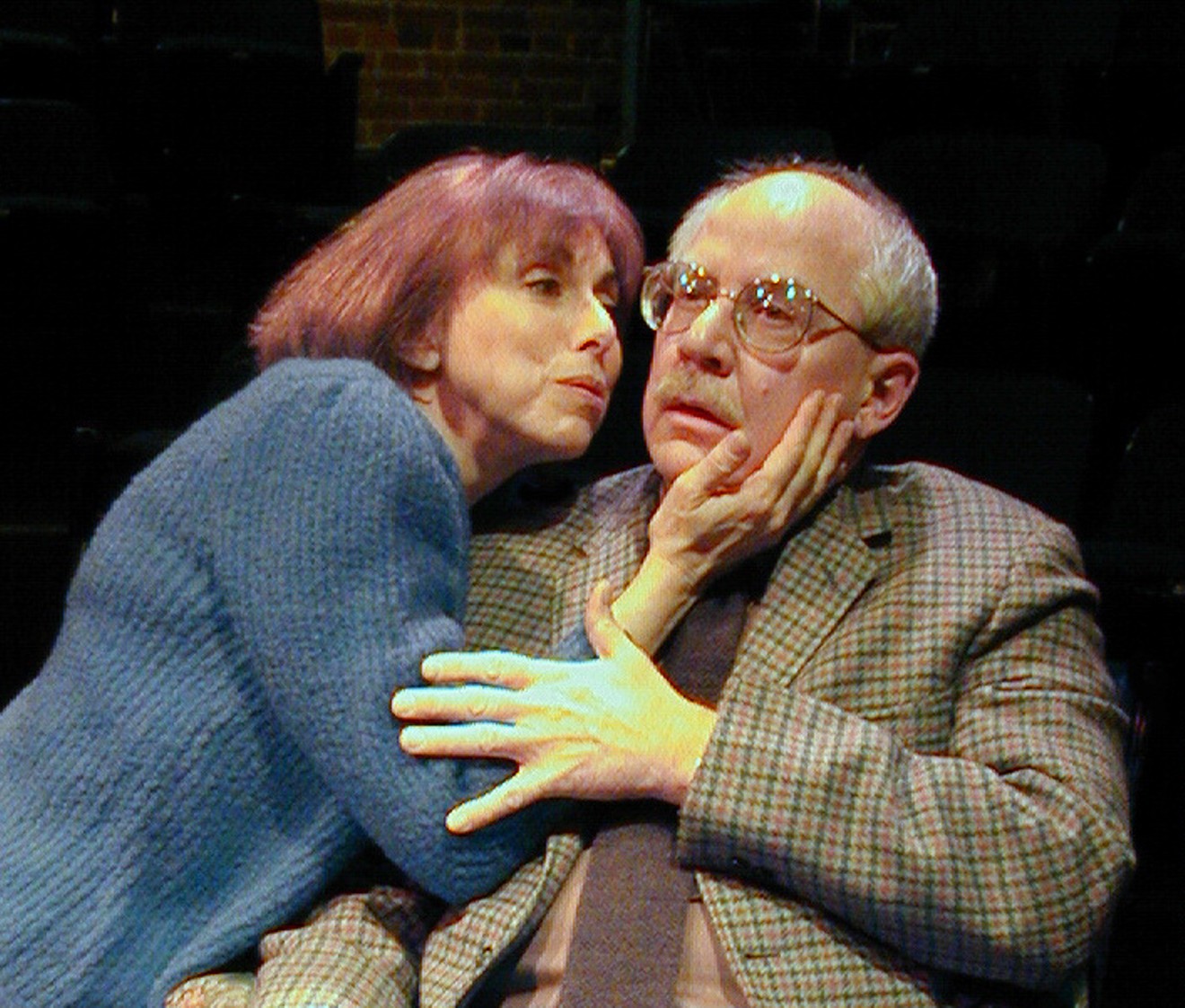 Sallie Diamond and Ed Baierlein in Pinter's The Lover. Courtesy of Germinal Stage
